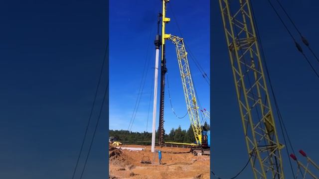 Забивка свай (16м.) смотреть онлайн