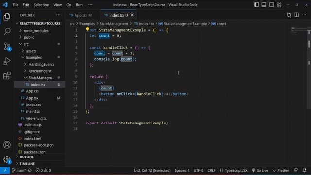React TypeScript - 9: State Management смотреть онлайн
