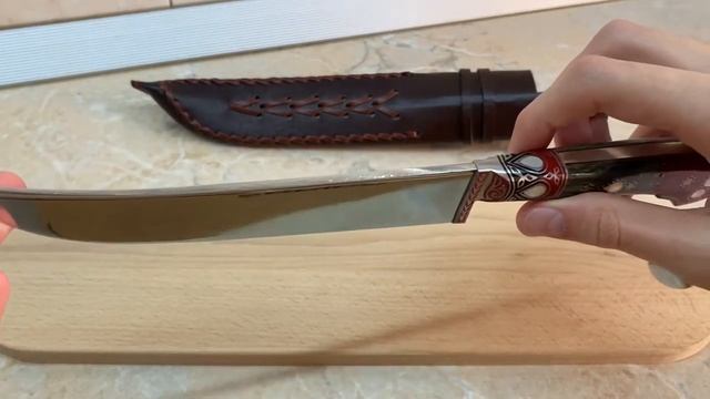 Пчак из Карельской березы смотреть онлайн