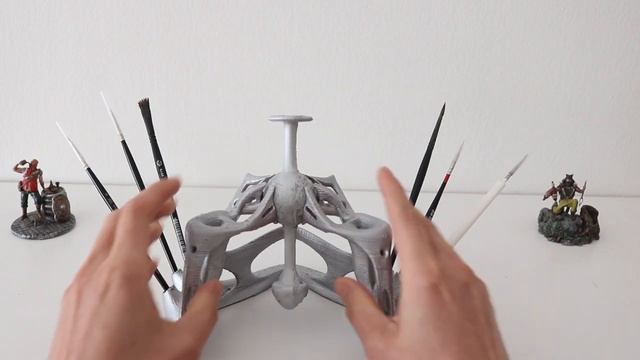 COMPLETE PRINTABLE SELF-CLOSING HOLDER FOR PAINTING MINIATURES смотреть онлайн