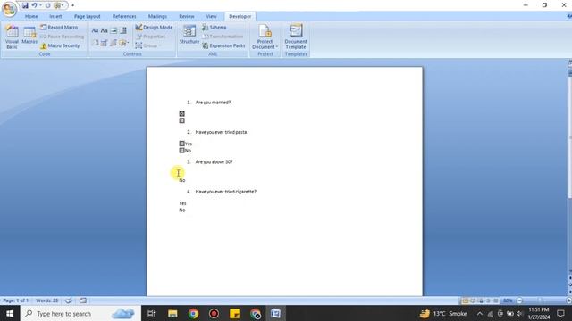 How to insert Checkbox into ms Word (Clicable)│Ai Hipe смотреть онлайн