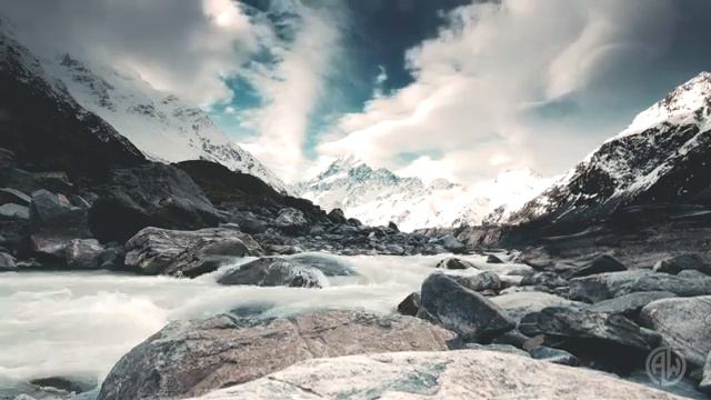 The Frozen North _ Game of Thrones Music & Ambience, Majestic Mountain Scenes смотреть онлайн