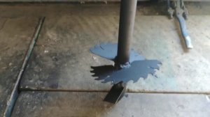 Шнек для столбов своими руками