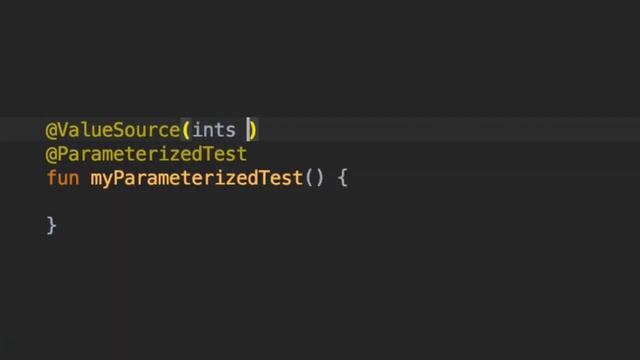 Parameterized Tests in JUnit 5: @ValueSource