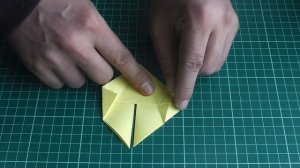 Оригами метательная звёздочка ниндзя // Origami ninja throwing star