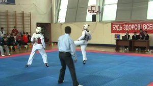 Taekwondo WTF. Спартакиада школьников. 07.04.2013 Гуртовая-Захарова