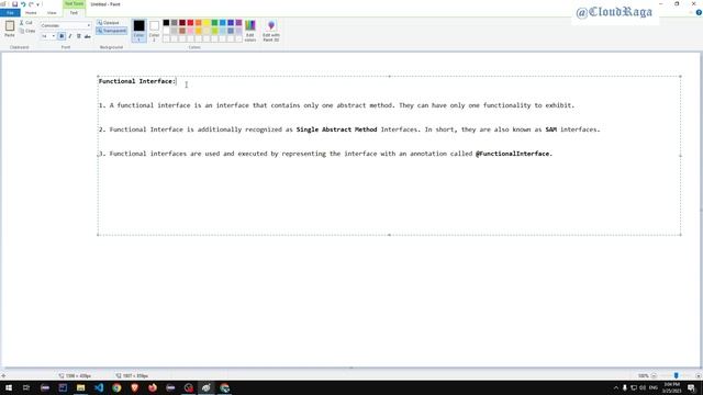 Java 8 - Tutorial - 04. Functional Interface Intro |#cloudraga #Java8_by_CloudRaga