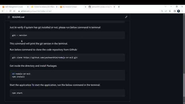 Deploy NodeJS APP on AWS EC2 Instance | NodeJS on EC2 | Running NodeJS APP on AWS EC2 | AWS Project