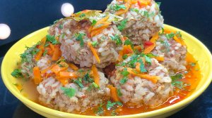 Тефтели в томатном соусе | тефтели с рисом | тефтели | тефтели рецепт | рецепты просто