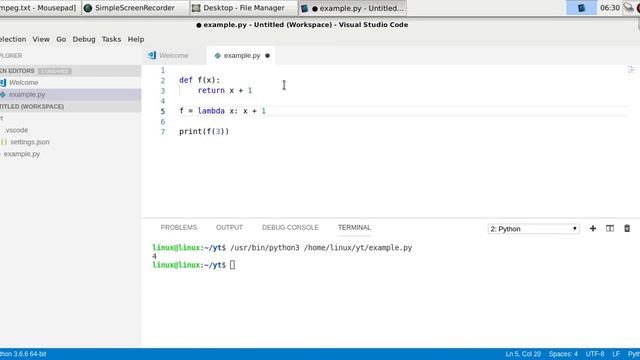 What is "lambda" in Python?