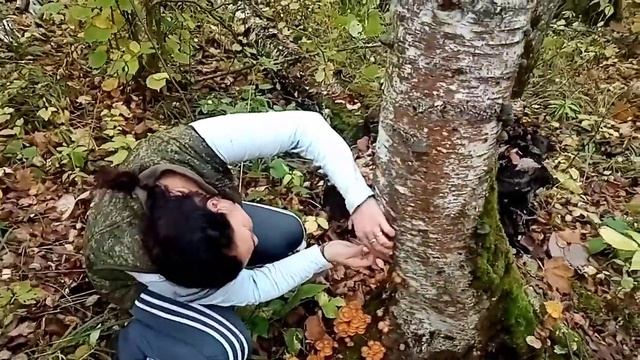 Съездили за грибами.... Рыжики,.. Опята.... смотреть онлайн