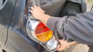 how to remove and replace brake light on Chevrolet Spark 2012 4K