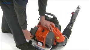 Воздуходув Husqvarna - запуск
