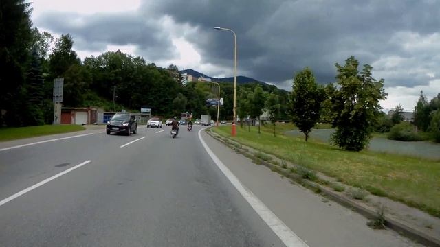 a trip on classic motorcycles to a meeting of veterans in Valašské Klobouky 1/3 смотреть онлайн