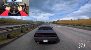 Dodge Challenger SRT Hellcat | Forza Horizon 5 | Thrustmaster TX Steering Wheel Gameplay