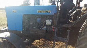 МТЗ 82.1 с БДФ 2.4 дисковка под посев пшеницы