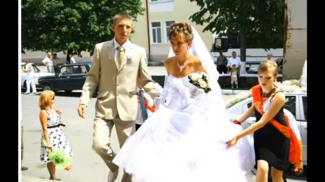 Слайд-шоу свадебного дня Евгения и Анастасии смотреть онлайн