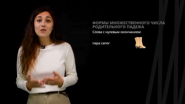 Употребление имён существительных | Русский язык смотреть онлайн