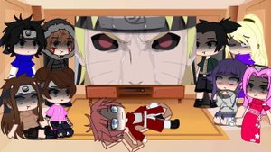 Past Naruto react to Gasoline AMV | bit lazy [SasuNaru SakuHina, NejiTen]