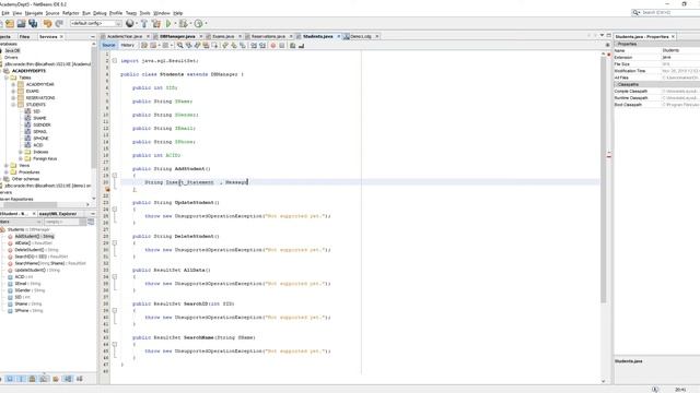 Part 4 - Insert and update and delete with java and oracle смотреть онлайн