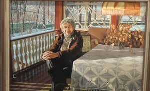 Экскурсия "В музее-квартире И.И. Бродского", выставка живописи Александра Алира.