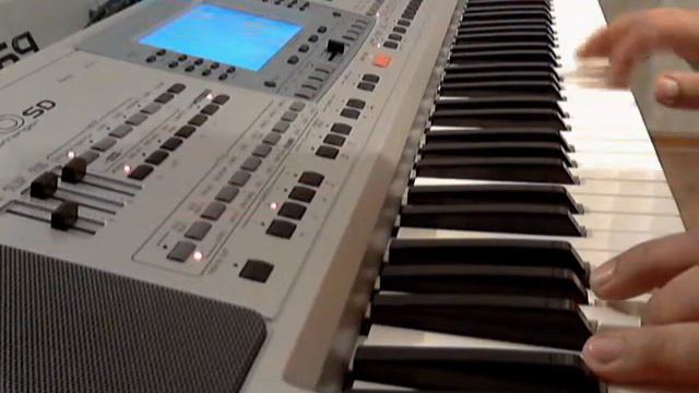 Облака..wmv Авторское исполнение.KORG PA 50 SD