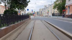 Москва Трамвай Маршрут А
