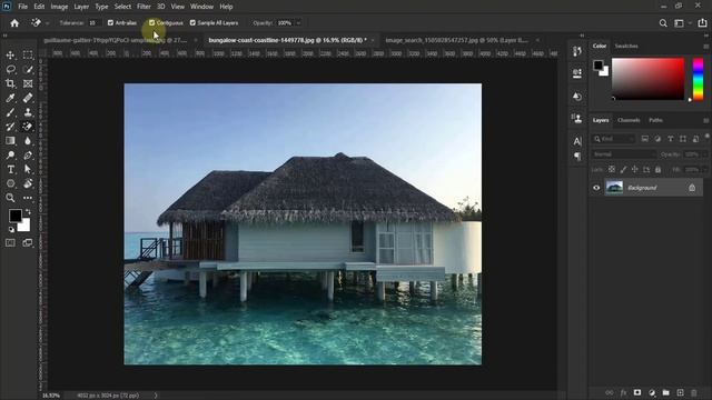 Eraser tool - Background eraser tool - magic eraser tool - Adobe Photoshop 2020 Basic in Hindi смотреть онлайн