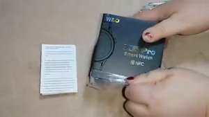 Распаковка. Часы W&O X5 Pro Smart Watch NFC
