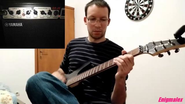 Yamaha RGX420DZII / Yamaha GA-15 - Cool guitar improvisation