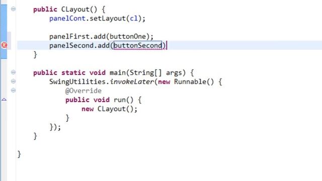 Java swing GUI tutorial #18: CardLayout смотреть онлайн