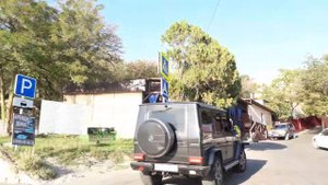 Дорога в Широкую балку. Отдых в октябре  2020 год