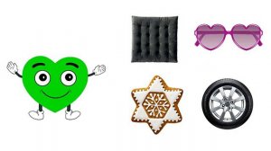 Учим Геометрические Фигуры Формы для Детей Викторина 🟩🟣🔺