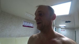 стеклянные двери в предбанник