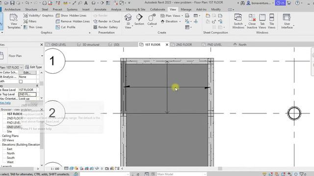 Revit Visibility Problem in 2D or 3D смотреть онлайн