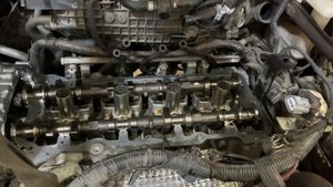 Регулировка тепловых зазоров клапанов на Nissan Rogue 2.5 QR25DE.