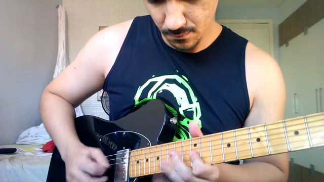 Improvisação Blues em Am Fender Blacktop Telecaster | Santa Guitarra смотреть онлайн