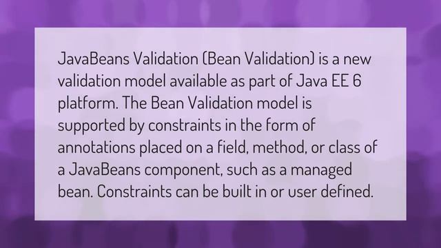 How does Hibernate Validator work? смотреть онлайн