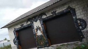 Гоблинская ковка. Артбетон. Краска резиновая.