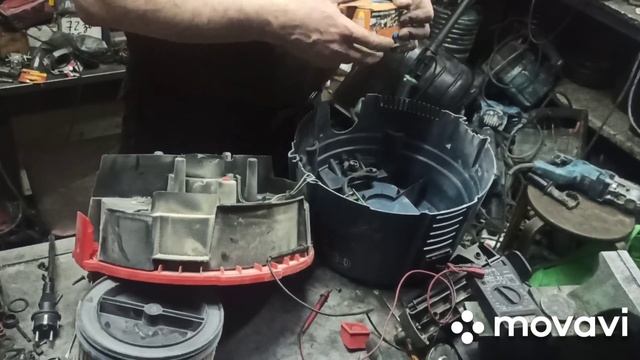 Bosch GAS 20 L SFC диагностика, замена выключателя смотреть онлайн