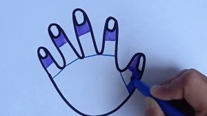 Рисование руки для детей\Bolalar uchun rasm chizish\Drawing hand for children