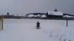 САМОДЕЛЬНЫЙ СНЕГОХОД +СВОИМИ РУКАМИ!