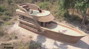 Индусы построили удивительный дом в виде корабля!