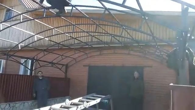 Монтаж автонавеса смотреть онлайн