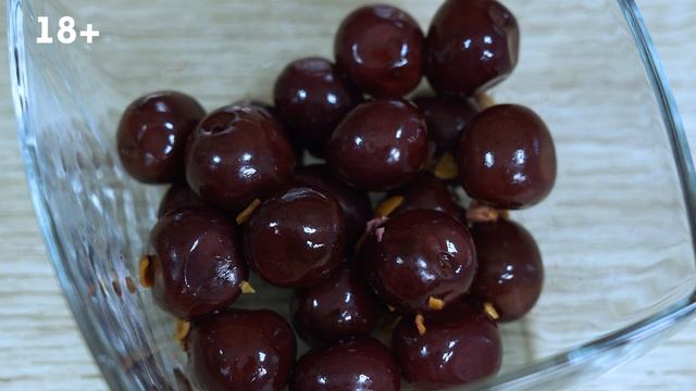 Висельник на вишне с косточками. Тонкий аромат, мягкий вкус, шикарное послевкусие