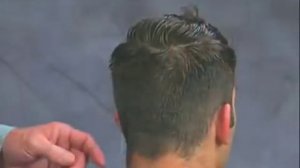 Мужская стрижка машинкой