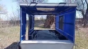 Прицеп-дом. На рыбалке.