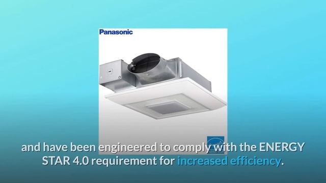 Panasonic FV-0510VSL1 WhisperValue DC Ventilation Fan with Light смотреть онлайн