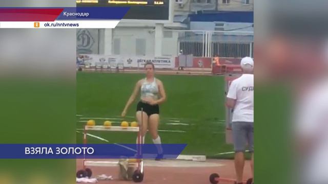 Нижегородская спортсменка Елизавета Иванова завоевала золото на Спартакиаде
