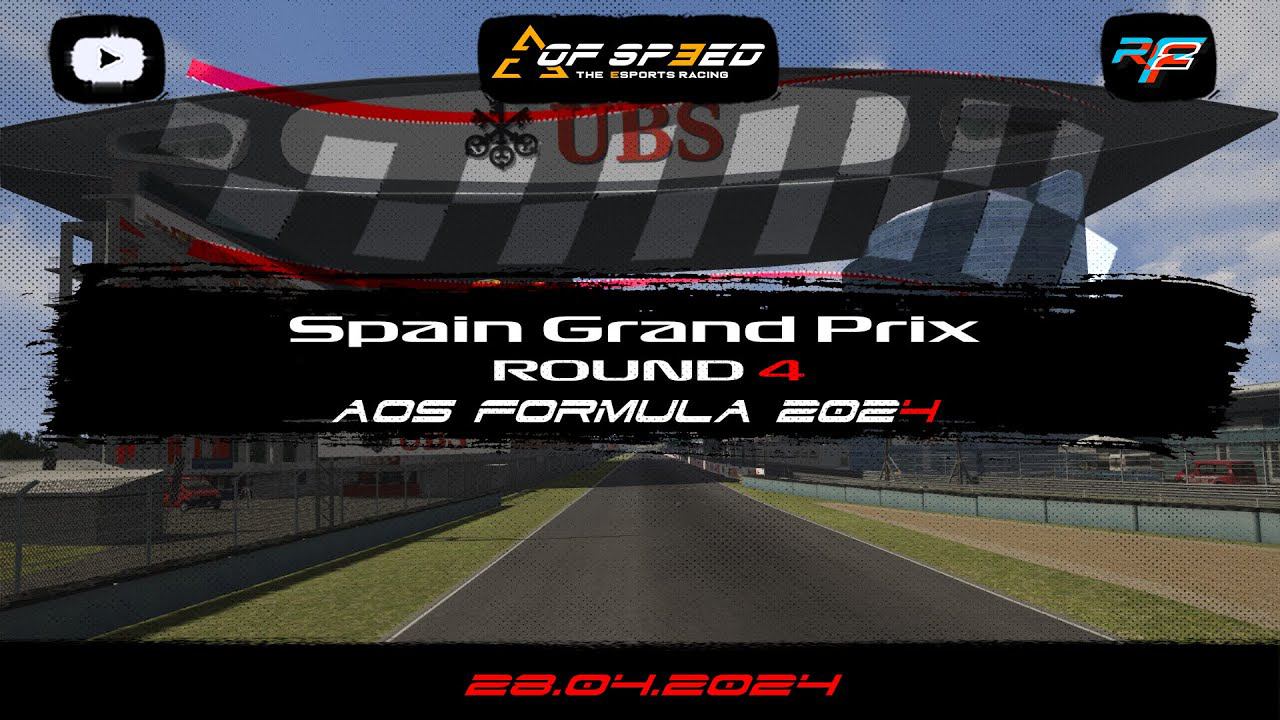 AOS Formula 2024 / Rfactor 2 / Spain Grand Prix